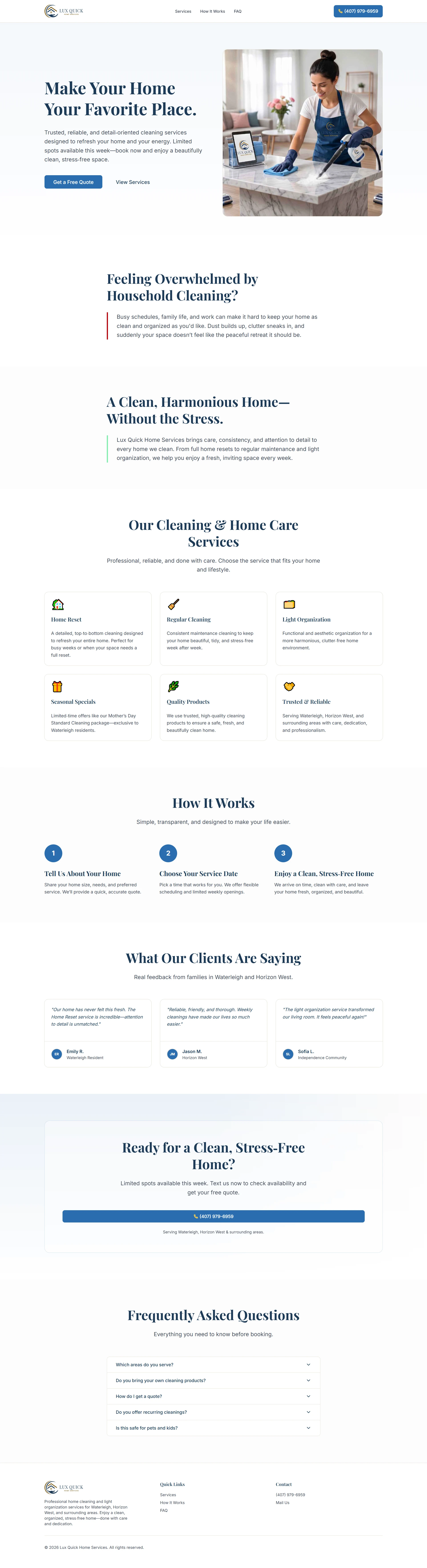 Lux Quick Home Services